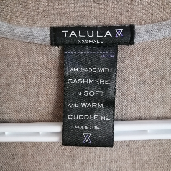 Aritizia Talula Angora and Cashmere Oversized Neutral Cozy Cardigan Size XXS - Picture 13 of 16